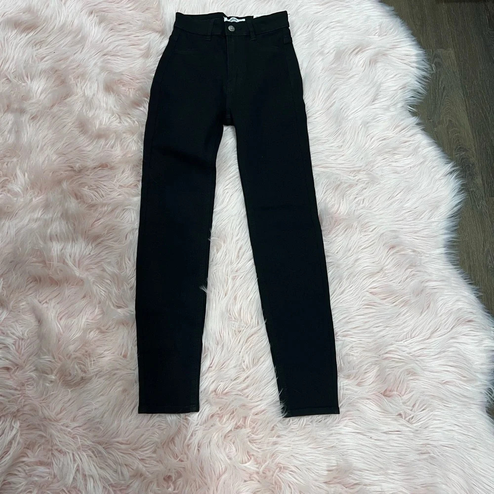 PULL& BEAR high waist skinny jeans